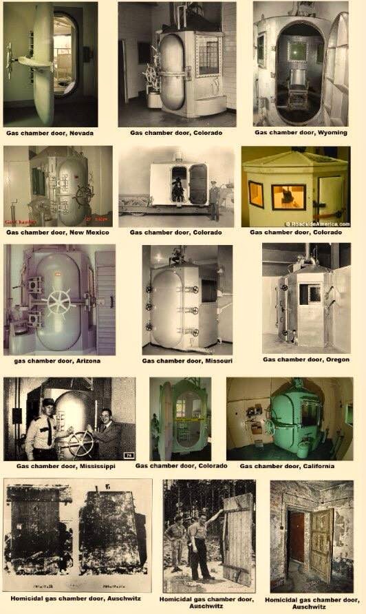 examples of homicidal gas chamber doors