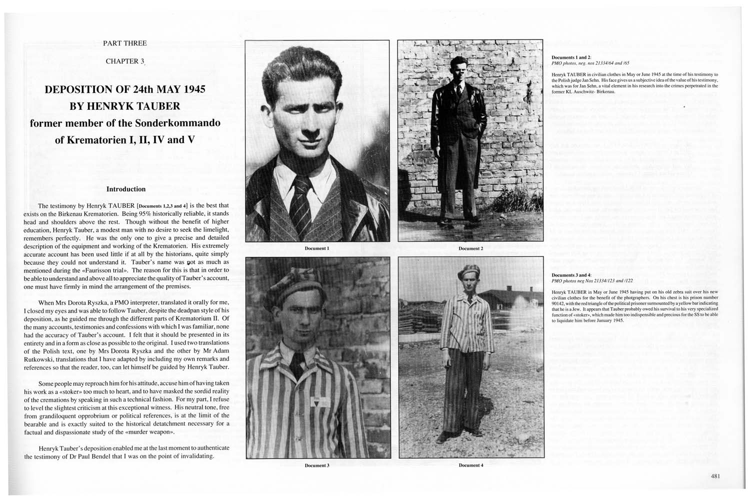 Auschwitz, by J.-C. Pressac