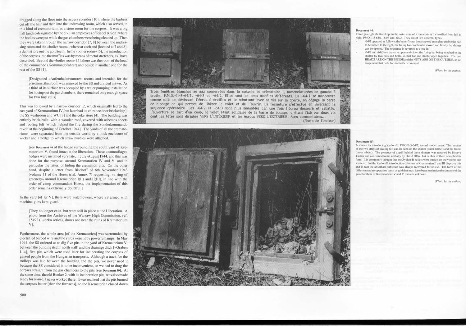 Auschwitz, by J.-C. Pressac
